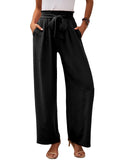 Womens Wide Leg Casual Pants